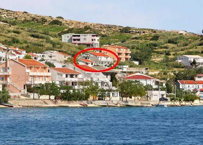 Apartments With A Parking Space Metajna, Pag - 4127
